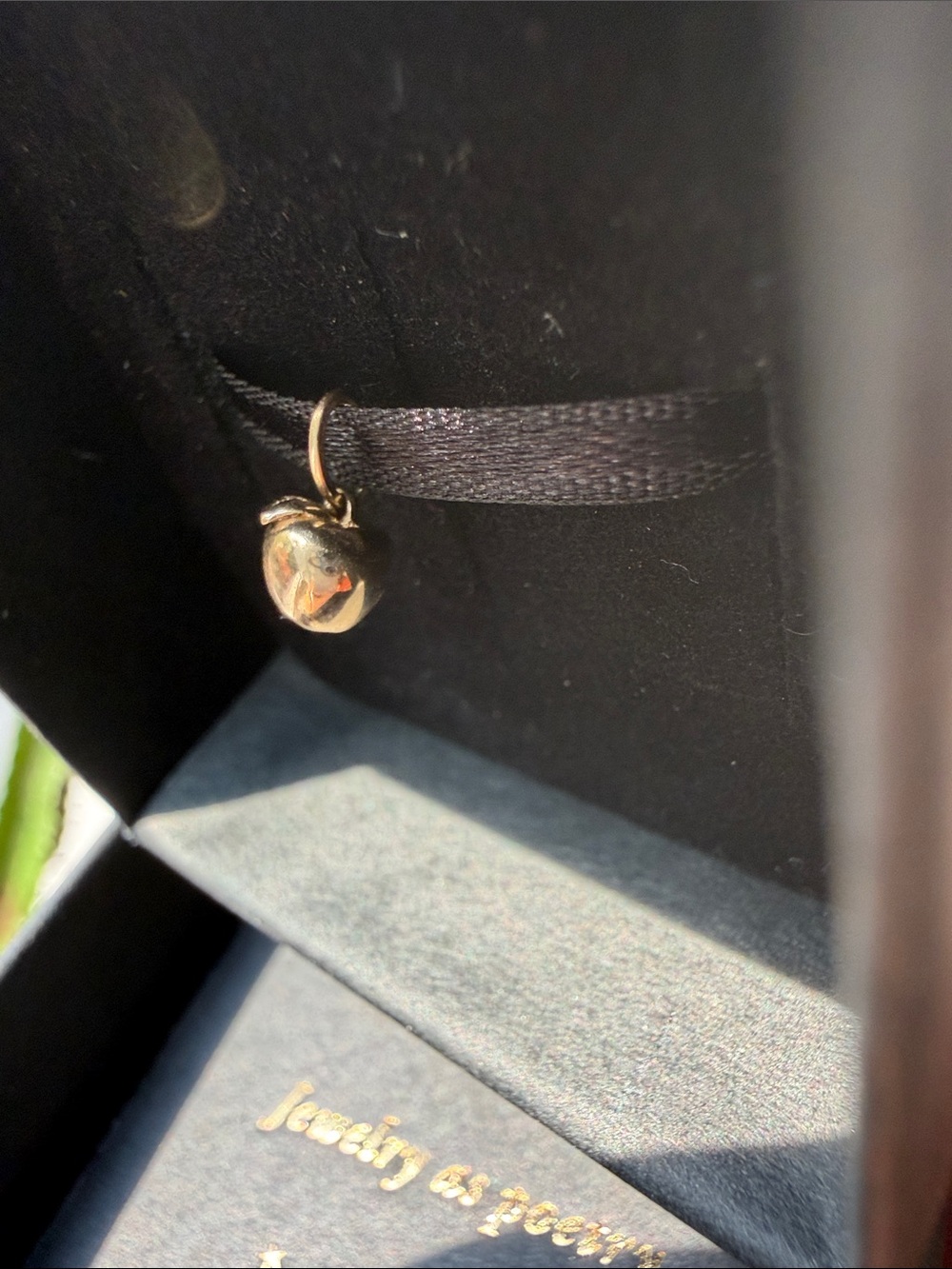 Catbird Vito's Big Little Apple Charm 14K Yellow Gold Catbird Bitten Apple Charm